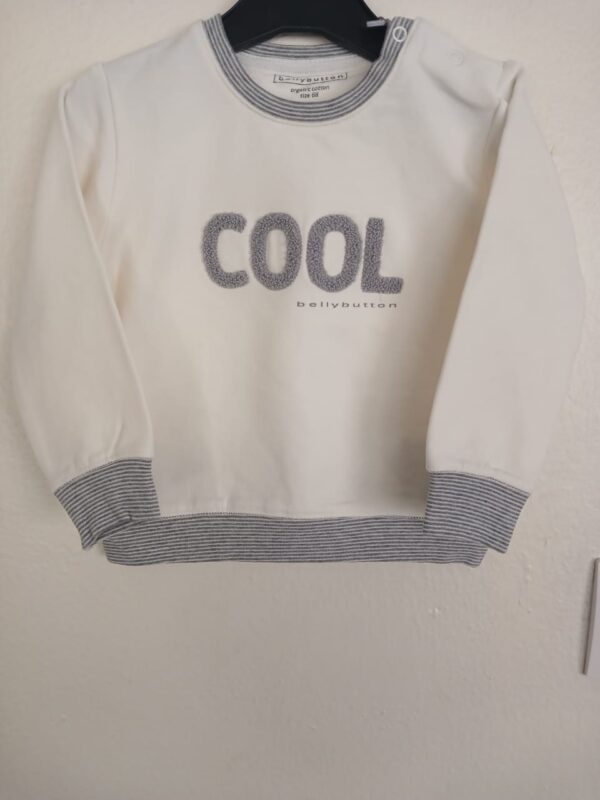 Sweat-shirt Bellybutton- 68cm- Coton bio