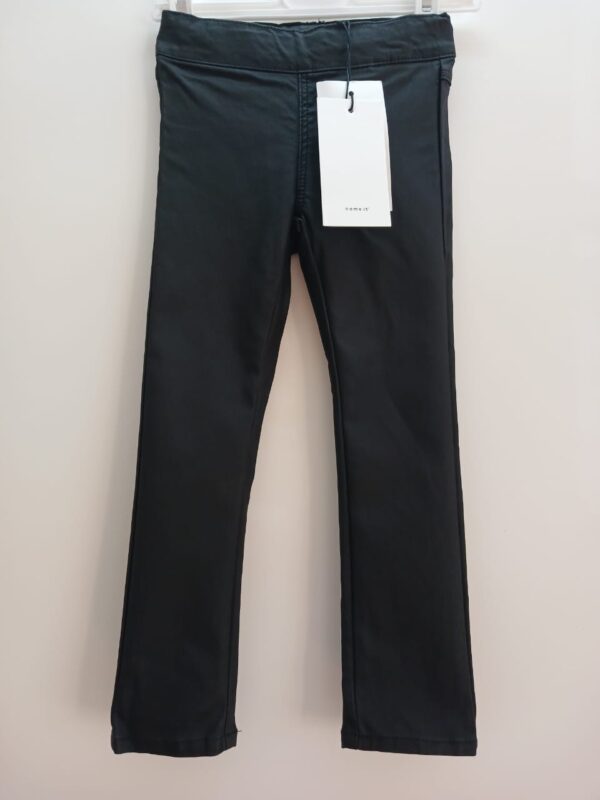 Pantalon Skinny Noir effet Brillant- 3 / 4ans