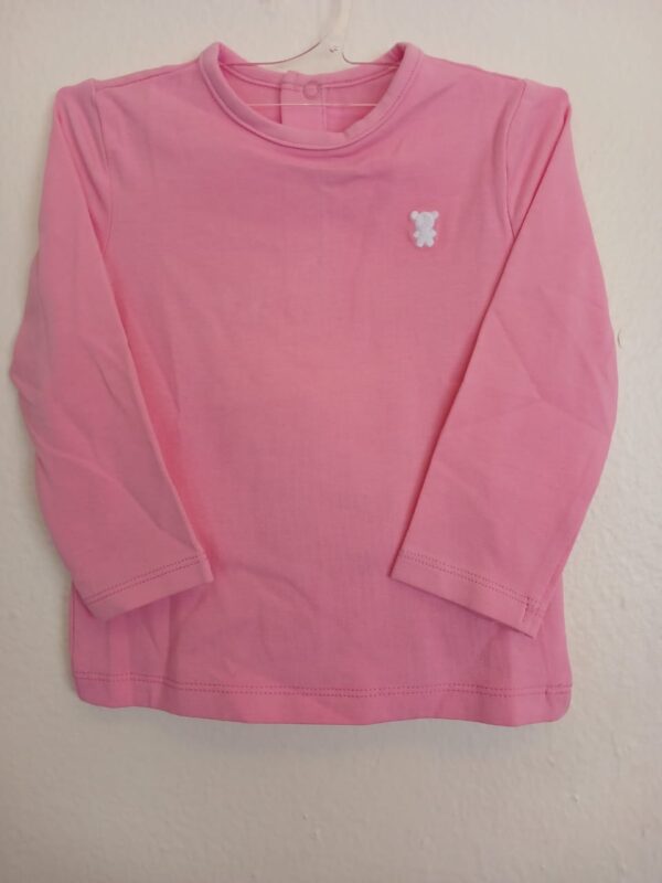 T-Shirt - Original Marines- 3/6mois-Rose- Manches Longues