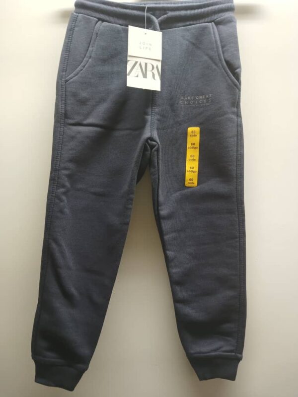 Pantalon de Survêtement- Zara-confort- Coton-4 / 5ans