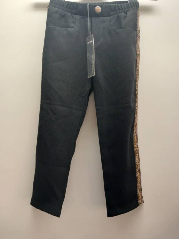 Pantalon Fluide- IKKS- Noir- 4 ans