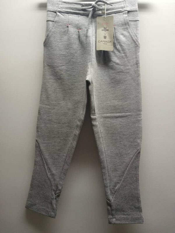 Pantalon- Ajusté- Canada Kids- Gris Clair- 5 ans