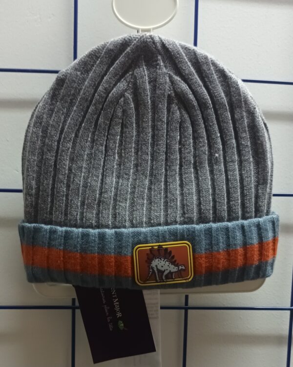 Bonnet-Sergent Major-Gris -Doux - Chaud- Taille 2