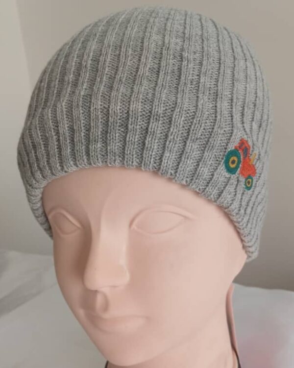 Bonnet- Du Pareil Au Même- Gris-Taille: 10 /14 ans