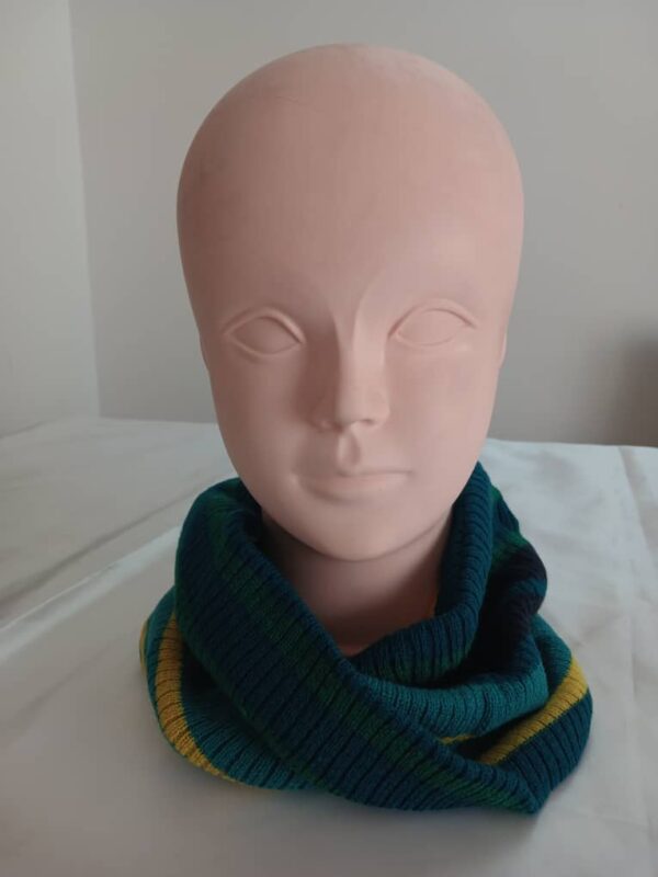 Snood- Du Pareil Au Même- Rayures multicolores- Taille Unique.